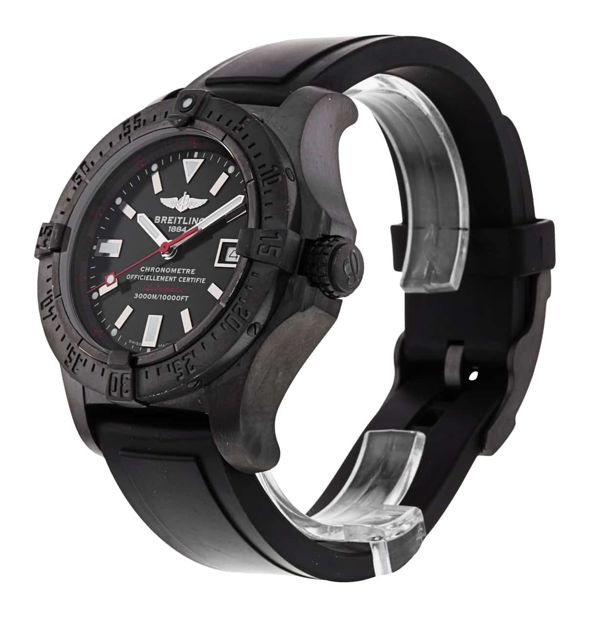 Breitling avenger 2025 seawolf black